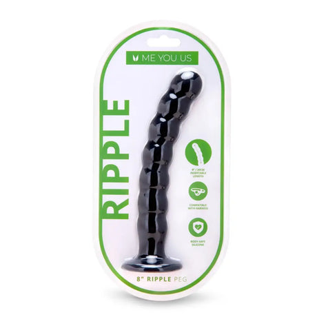 Me you us 8’’ Ripple G-spot Peg - you us - Fast Shipping - Dildo United Kingdom Stoke-on-trent