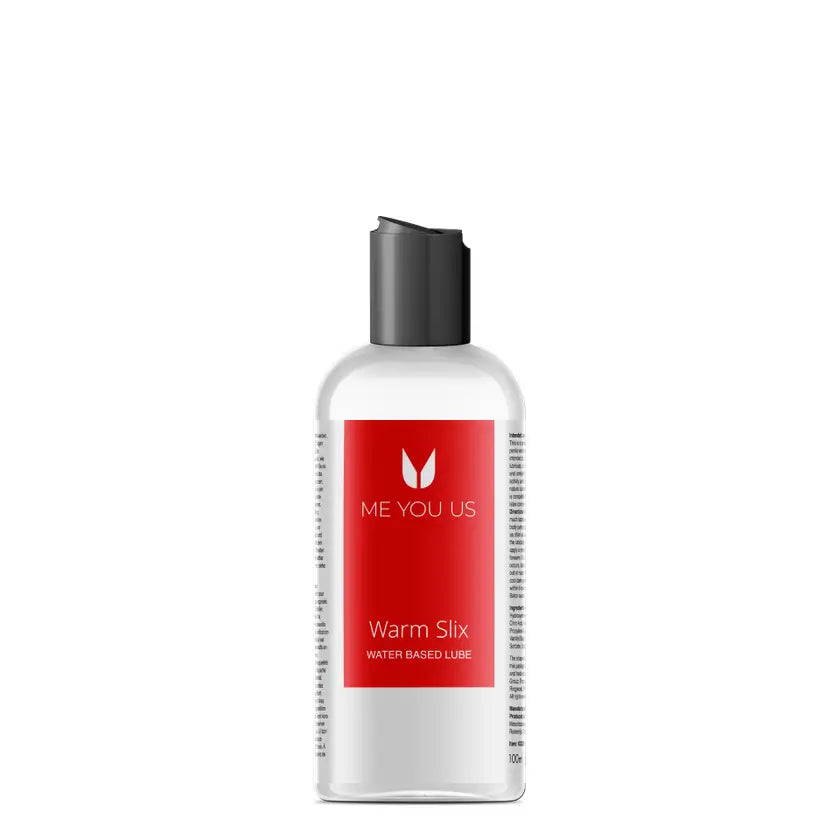 Me you us Aqua Slix Warming Water-based Lubricant Transparent 100ml - Personal Lubricants - Save 25% - you us Water-based - Sale United