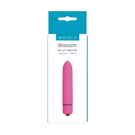 Me you us Blossom 10 Mode Bullet Vibrator Pink - Sex Toys - Save 30% - you us - Fast Shipping - United Kingdom Stoke-on-trent