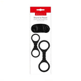 Me you us Bound to Please Blindfold Wrist and Ankle Cuffs Black - Sex Toys - Save 25% - you us to and - Sale United Kingdom Stoke-on-trent