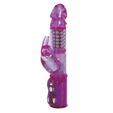 Bunny Glow Rotating & Oscillating Rabbit Vibrator Purple - Sex Toys - Save 25% - Fast - United Kingdom Stoke-on-trent