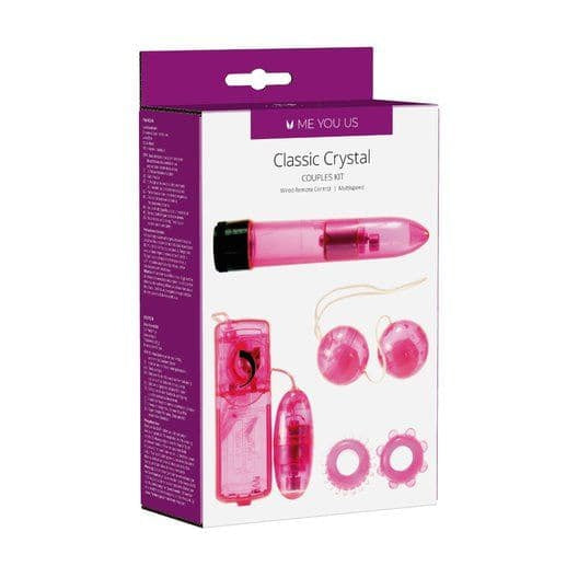 Me You Us Classic Crystal Couples Kit Pink