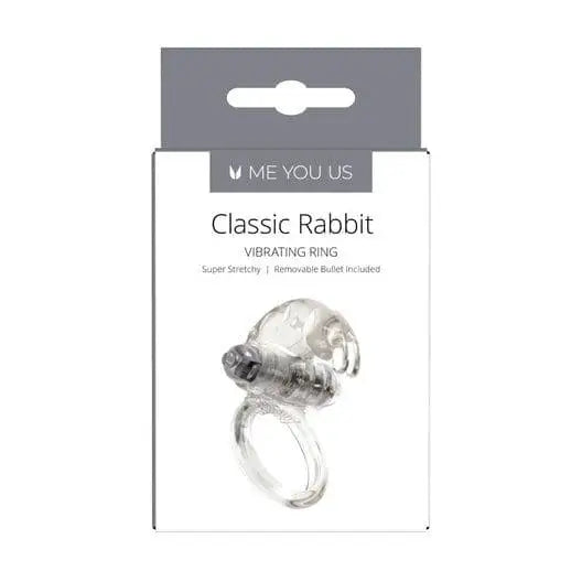 Me you us Classic Rabbit Cock Ring Transparent - Sex Toys - Save 25% - you us - Fast Shipping - Sale United Kingdom Stoke-on-trent