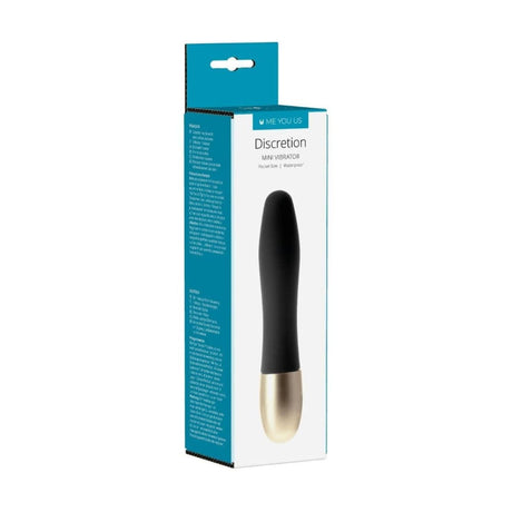 Me you us Discretion Bullet Vibrator Black - Sex Toys - Save 25%