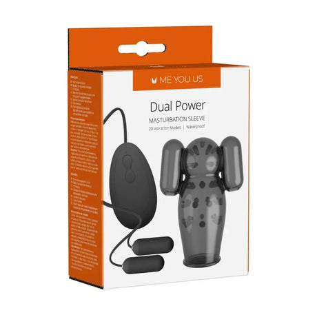 Me you us Dual Power Masturbation Sleeve - Save 25% - you us - Fast Shipping - Sale United Kingdom Stoke-on-trent