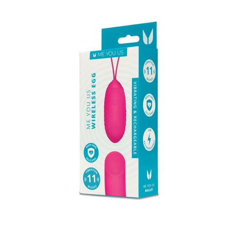 Me you us Egg Hot Pink - you us - Fast Shipping - Vibrator United Kingdom Stoke-on-trent