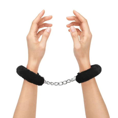 Me you us Furry Handcuffs Black - Sex Toys - Save 25% - you us - Fast Shipping - Sale United Kingdom Stoke-on-trent