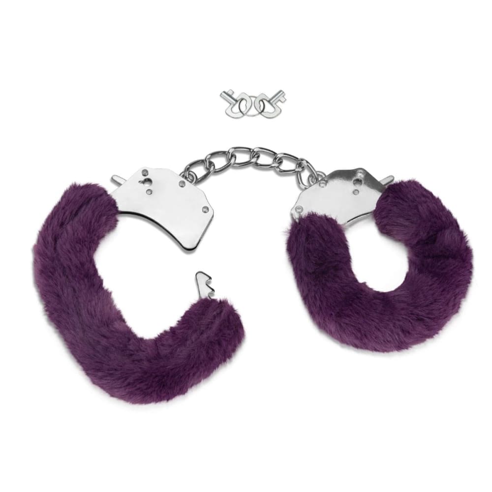 Me you us Furry Handcuffs Purple - Sex Toys - Save 30% - Sale