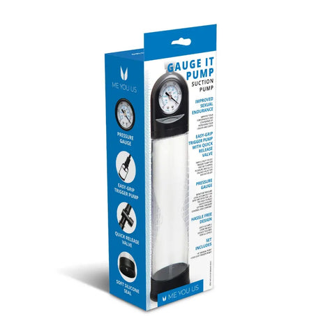 Me you us Gauge it Pump - you us it - Fast Shipping - Penis Pumps United Kingdom Stoke-on-trent