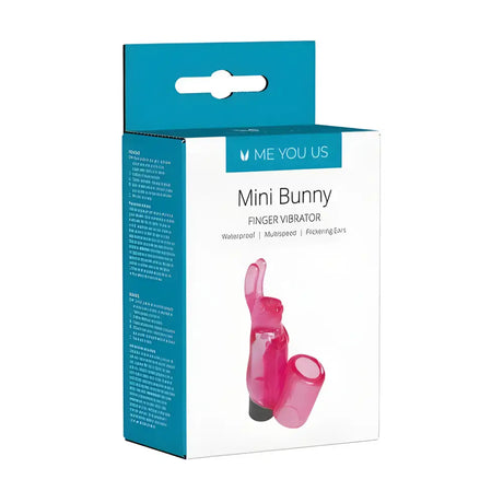 Me you us Mini Bunny Finger Vibrator Pink - Sex Toys - Save 30% - you us - Fast Shipping - United Kingdom Stoke-on-trent