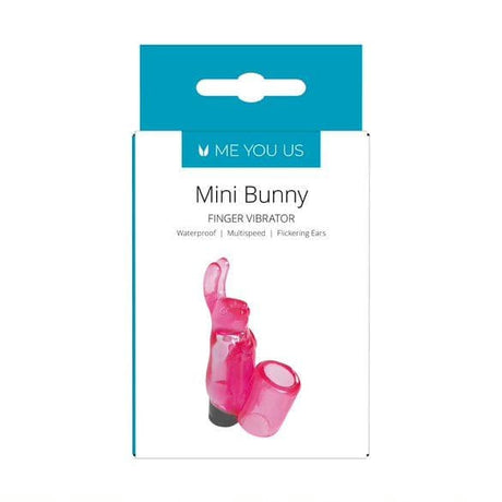 Me You Us Mini Bunny Finger Vibrator Pink