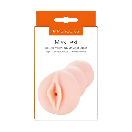 Me you us Miss Lexi Deluxe Vibrating Realistic Masturbator Flesh - Sex Toys - Save 25% - you us - Sale United Kingdom Stoke-on-trent