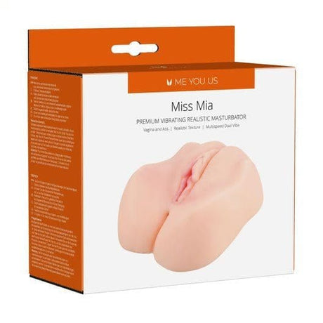 Me you us Miss Mia Premium Vibrating Realistic Masturbator Flesh - Sex Toys - Save 25% - Sale