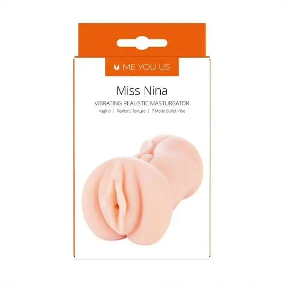 Me you us Miss Nina Premium Vibrating Realistic Masturbator Flesh - Sex Toys - Save 25% - you us - Sale United Kingdom Stoke-on-trent