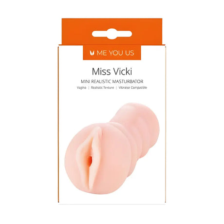 Me you us Miss Vicki Mini Realistic Masturbator Flesh - Sex Toys - Save 25% - you us - Fast Shipping - Sale United Kingdom Stoke-on-trent
