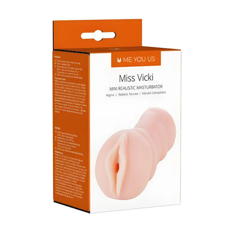 Me you us Miss Vicki Mini Realistic Masturbator Flesh - Sex Toys - Save 25% - you us - Fast Shipping - Sale United Kingdom Stoke-on-trent