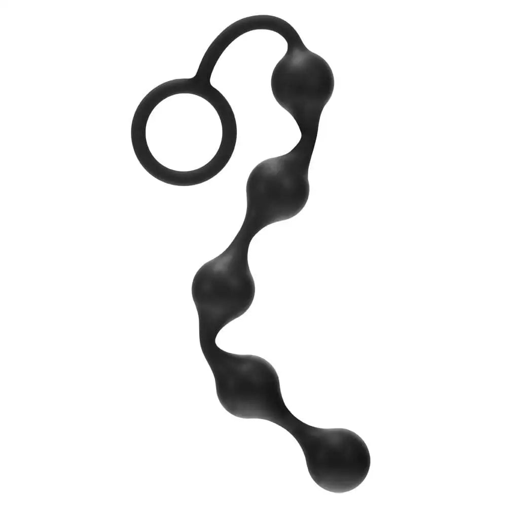 Me you us Onyx Silicone Anal Beads Black - Sex Toy - Save 15% - you us - Fast Shipping - Dildos United Kingdom Stoke-on-trent