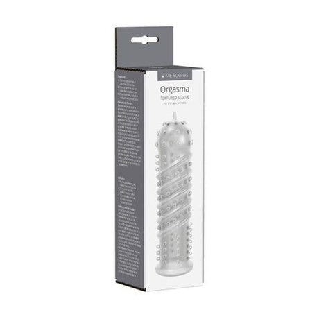 Me you us Orgasma Sleeve Clear - Save 25% - Sale