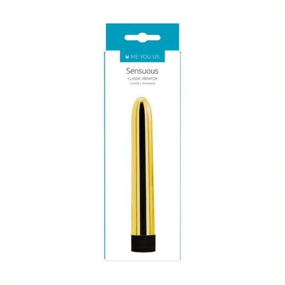 Me you us Sensuous Smooth Vibrator Gold - Sex Toys - Save 20%