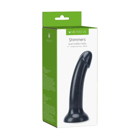 Me you us Shimmers Sparkly Dong Black (6’’) - Save 25% - you us - Fast Shipping - Dildo United Kingdom Stoke-on-trent