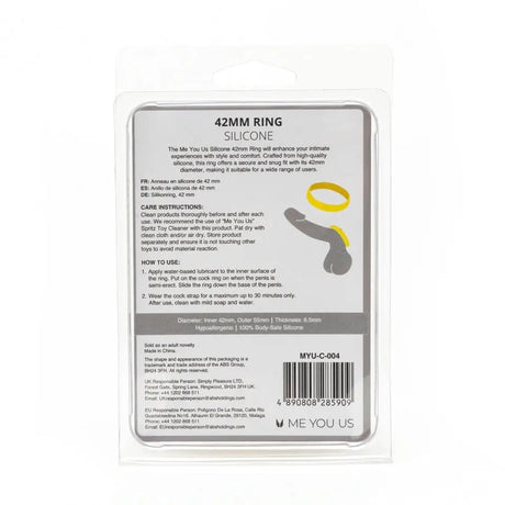 Me you us Silicone 42mm Ring - Save 30% - you us - Fast Shipping - Sale United Kingdom Stoke-on-trent