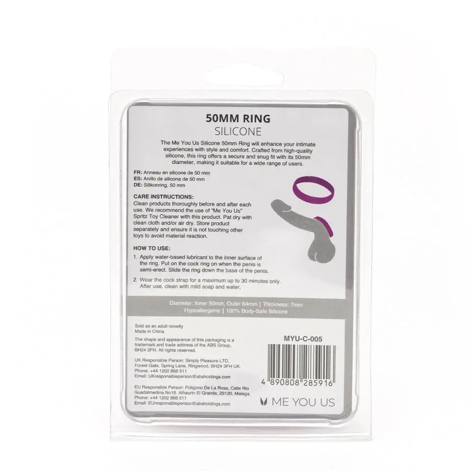 Me you us Silicone 50mm Ring - Save 30% - you us - Fast Shipping - Sale United Kingdom Stoke-on-trent