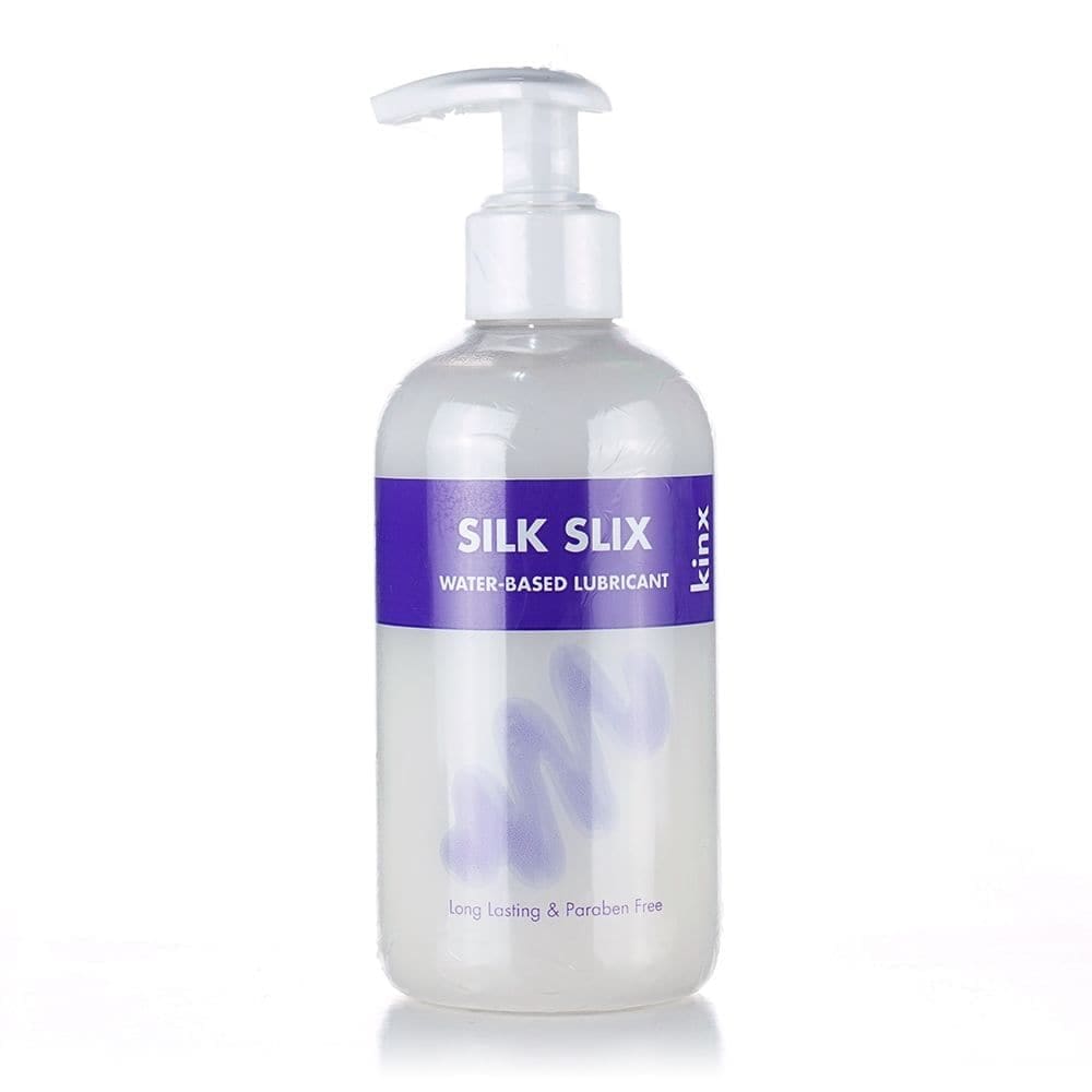 Me you us Silk Slix Water Based Lubricant Pump Bottle White 250ml - Personal Lubricants - Save 20% - Sale