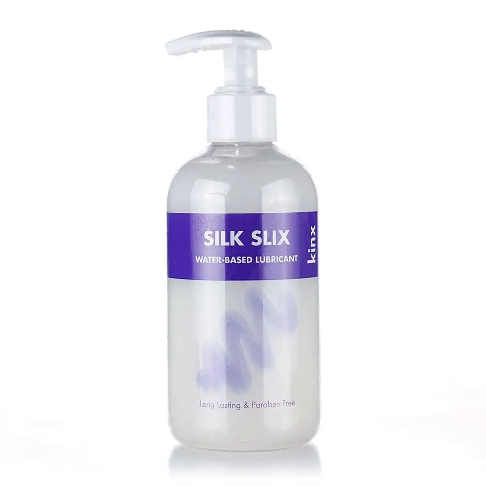 Me you us Silk Slix Water Based Lubricant Pump Bottle White 250ml - Personal Lubricants - Save 25% - you us - Sale United Kingdom