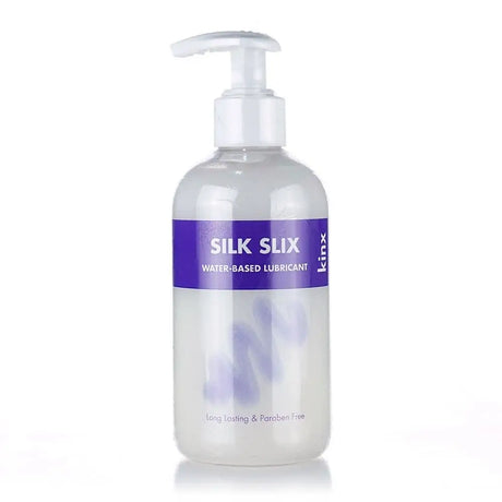 Me you us Silk Slix Water Based Lubricant Pump Bottle White 250ml - Personal Lubricants - Save 25% - you us - Sale United Kingdom