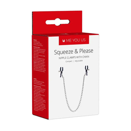 Me you us Squeeze n Please Nipple Chain Silver - Save 20% - you us n - Fast Shipping - Sale United Kingdom Stoke-on-trent