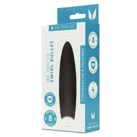 Me you us Swirl Black - you us - Fast Shipping - Vibrator United Kingdom Stoke-on-trent