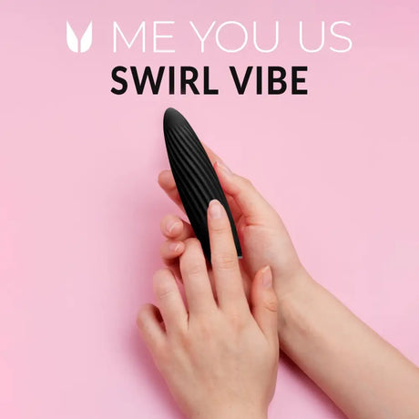 Me you us Swirl Black - you us - Fast Shipping - Vibrator United Kingdom Stoke-on-trent