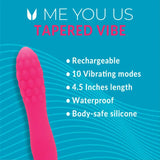 Me you us Tapered Hot Pink - you us - Fast Shipping - Vibrator United Kingdom Stoke-on-trent