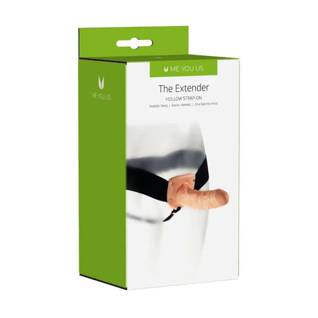 Me you us the Extender Hollow Strap on Flesh - Save 25% - you us the on - Fast Shipping - Dildo United Kingdom Stoke-on-trent