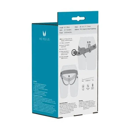 Me you us the Extender Hollow Vibrating Strap-on Flesh 6 Inch - Save 25% - you us the Strap-on - Fast - Dildos United Kingdom Stoke-on-trent