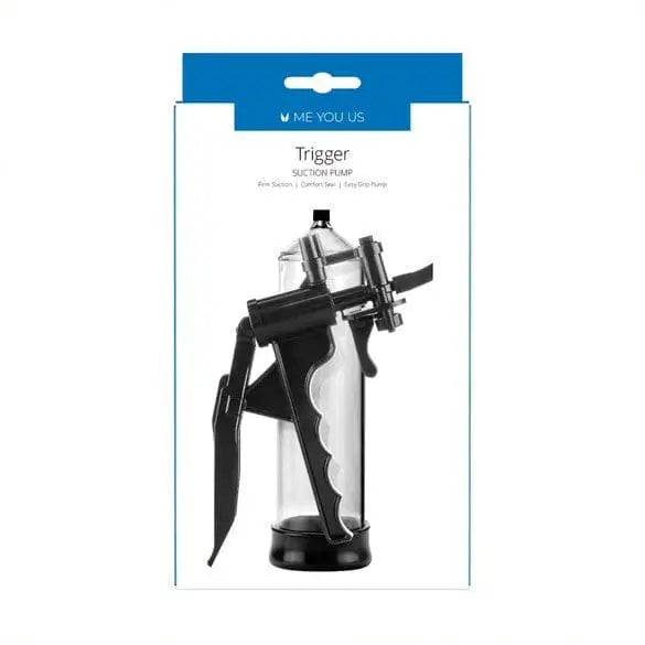 Me you us Trigger Pump Clear/black - Sex Toys - Save 25% - you us Clear/black - Fast Shipping - Sale United Kingdom Stoke-on-trent