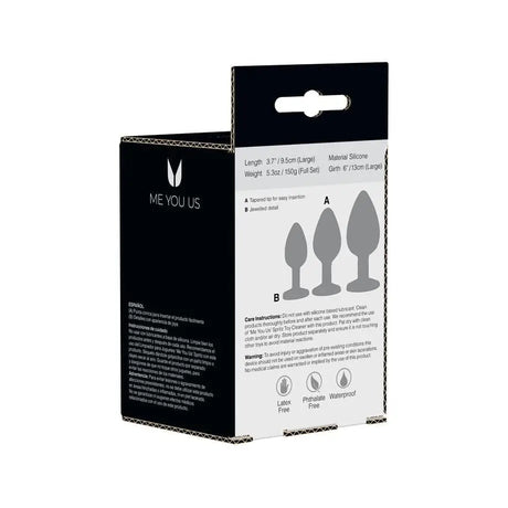 Me you us Trio of Jewels Black - Save 15% - you us of - Fast Shipping - Sale United Kingdom Stoke-on-trent