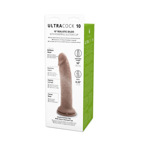 Me you us Ultra Cock 10’’ Caramel Realistic Dildo - Save 25% - you us - Fast Shipping - United Kingdom Stoke-on-trent