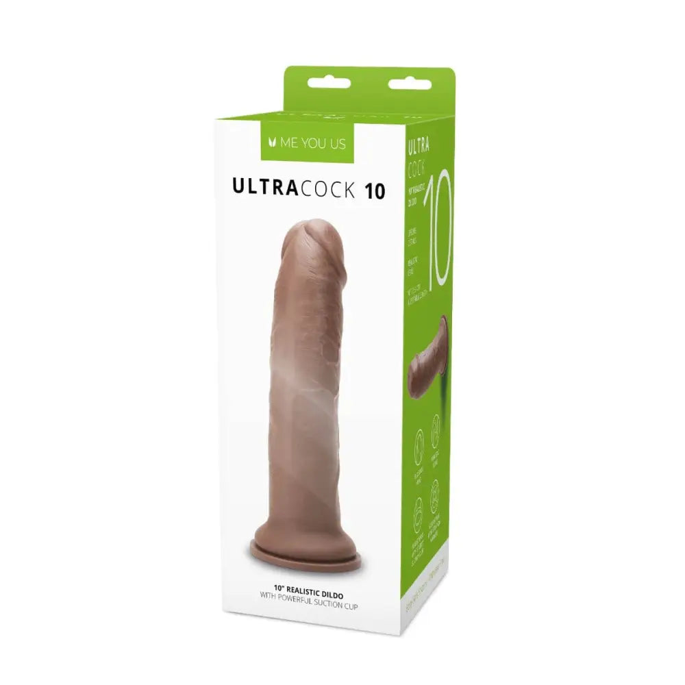 Me you us Ultra Cock 10’’ Caramel Realistic Dildo - Save 25% - you us - Fast Shipping - United Kingdom Stoke-on-trent