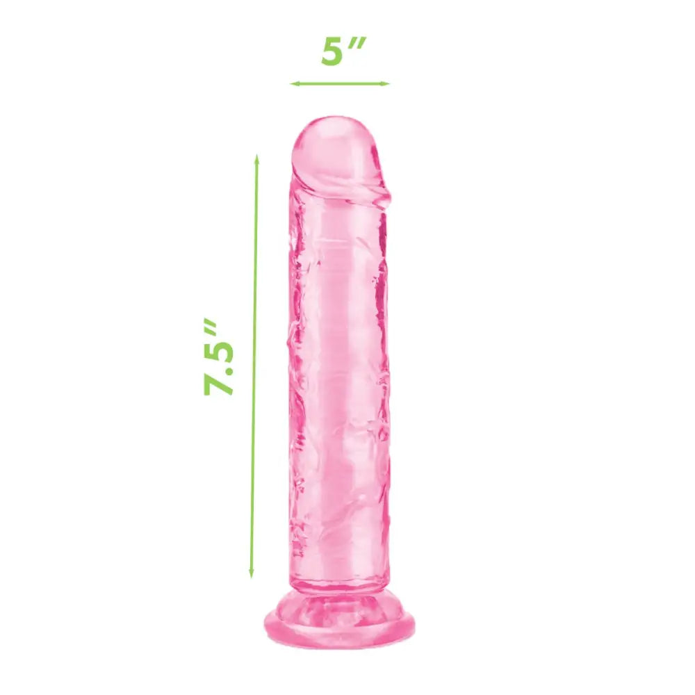Me you us Ultra Cock Pink Jelly Dong 7.5 you us Fast Shipping Dildo United Kingdom Stoke on Trent