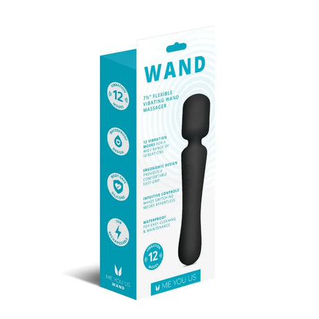 Me you us Wand Black - you us - Fast Shipping - Vibrator United Kingdom Stoke-on-trent