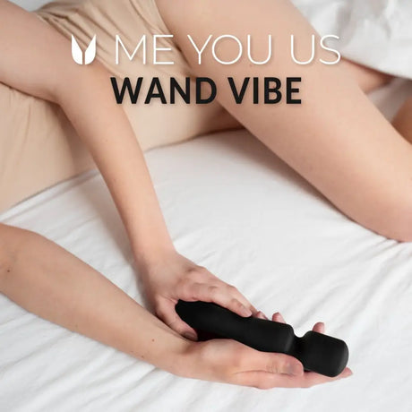 Me you us Wand Black - you us - Fast Shipping - Vibrator United Kingdom Stoke-on-trent