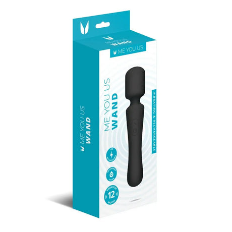 Me you us Wand Black - you us - Fast Shipping - Vibrator United Kingdom Stoke-on-trent