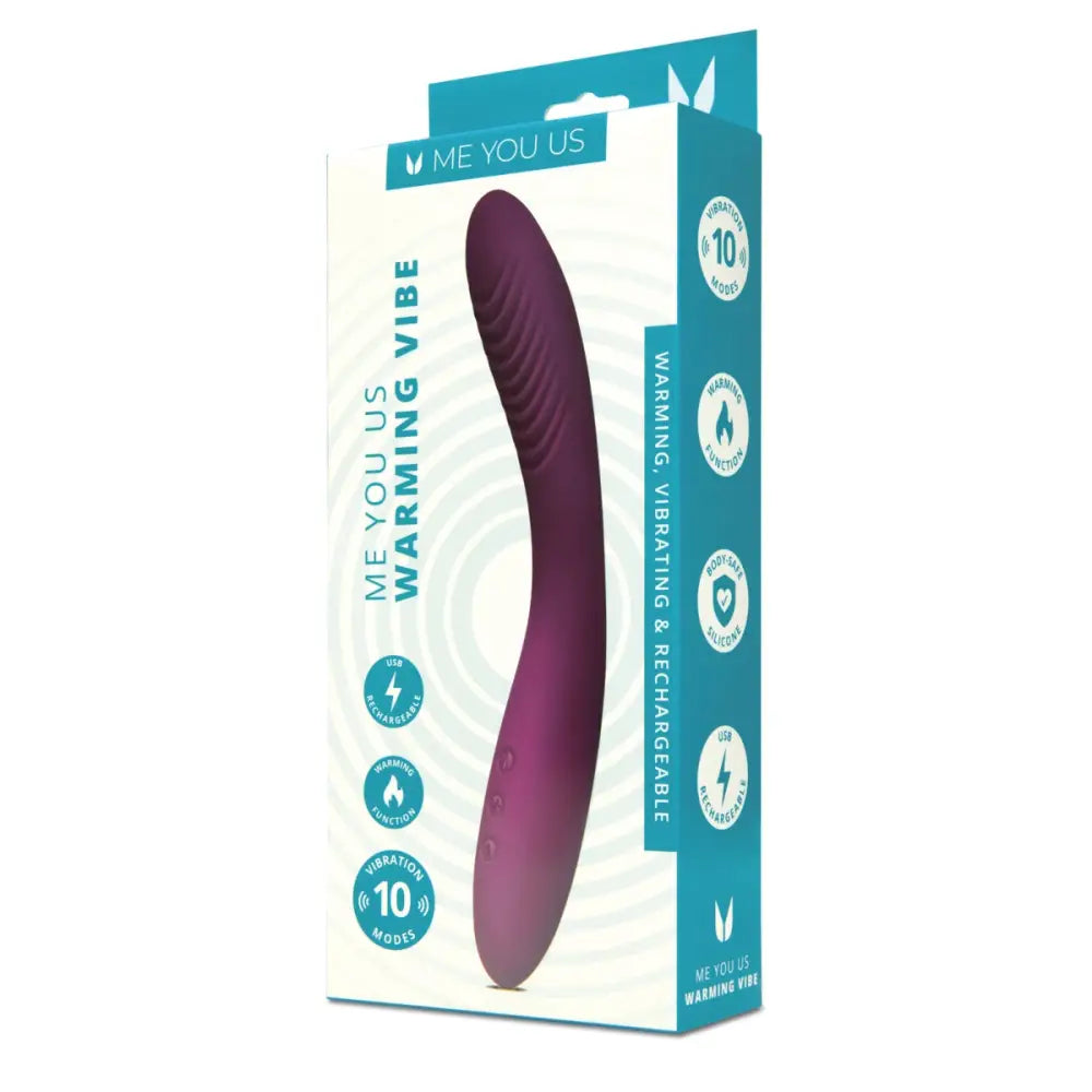 Me you us Warming Vibe Purple - you us - Fast Shipping - Vibrator United Kingdom Stoke-on-trent