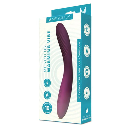 Me you us Warming Vibe Purple - you us - Fast Shipping - Vibrator United Kingdom Stoke-on-trent