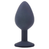 Medium Black Jewelled Silicone Butt Plug - Save 30% - Fast Shipping - Sale United Kingdom Stoke-on-trent