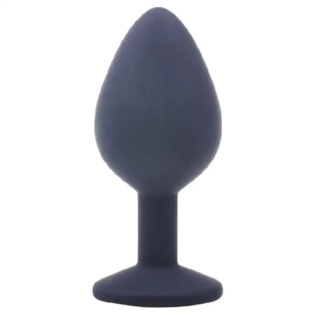 Medium Black Jewelled Silicone Butt Plug - Save 30% - Fast Shipping - Sale United Kingdom Stoke-on-trent