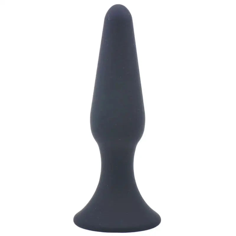 Medium Classic Black Silicone Butt Plug - Save 30% - Fast Shipping - Sale United Kingdom Stoke-on-trent
