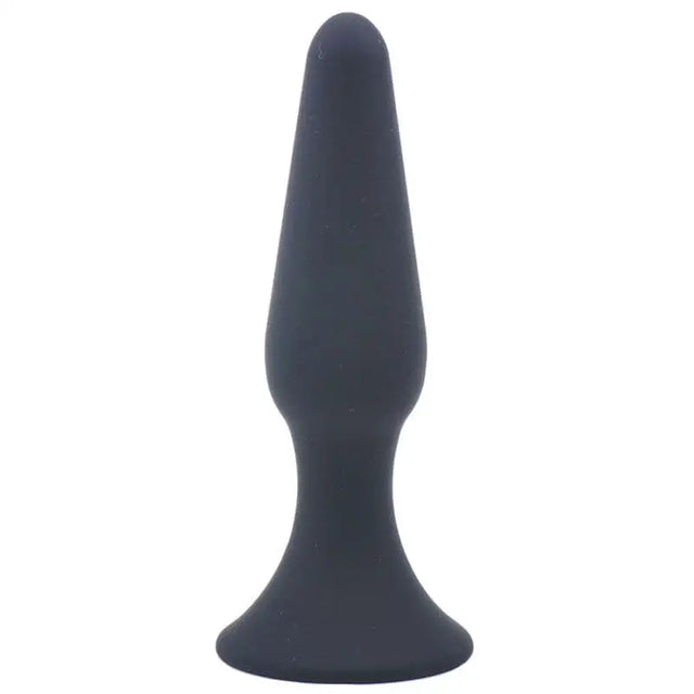 Medium Classic Black Silicone Butt Plug - Save 30% - Fast Shipping - Sale United Kingdom Stoke-on-trent