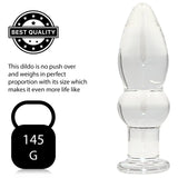 Medium Glass Butt Plug Anal Dildo - Sex Toy - Save 25% - Fast Shipping - Dildos United Kingdom Stoke-on-trent